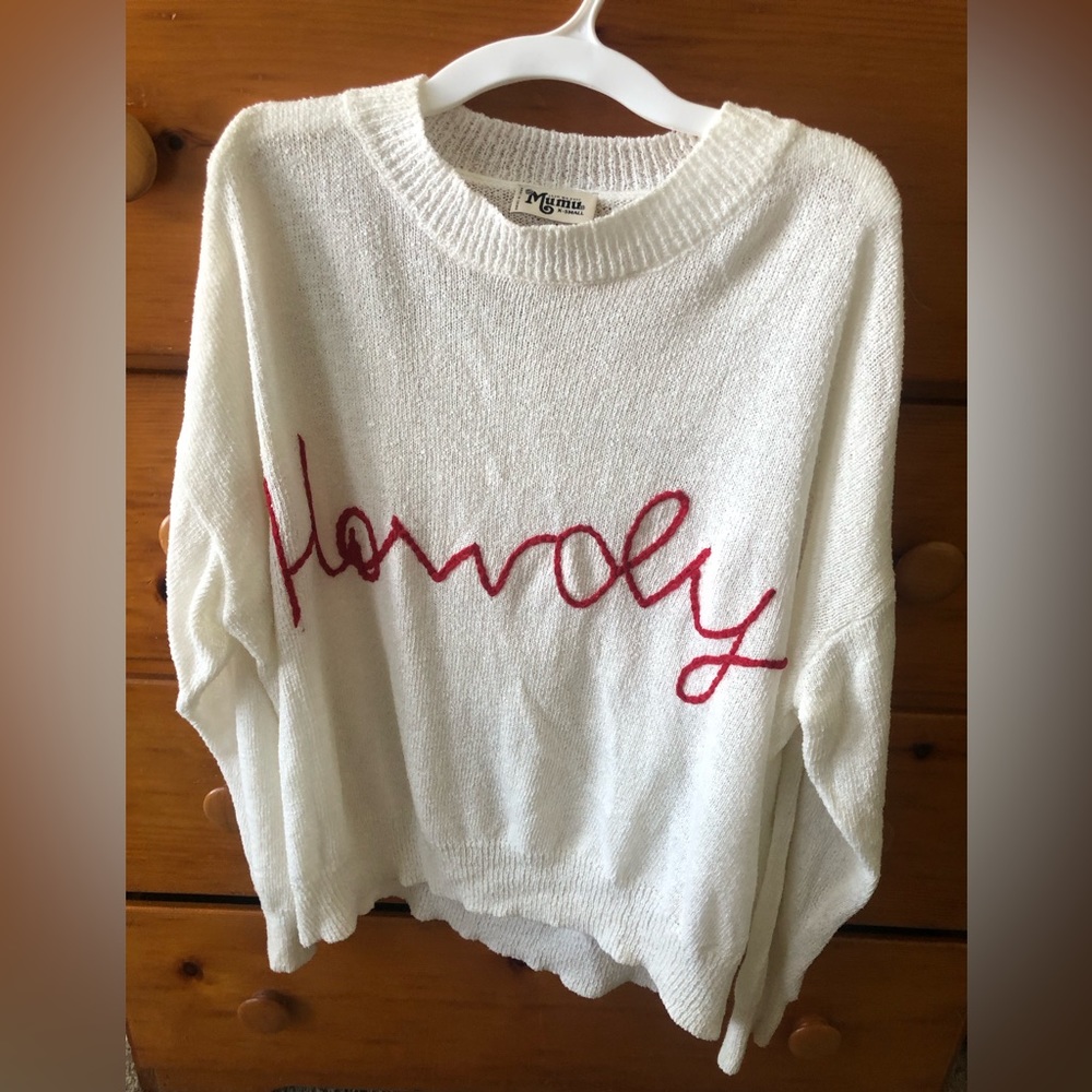 Show me your mumu howdy sweater
